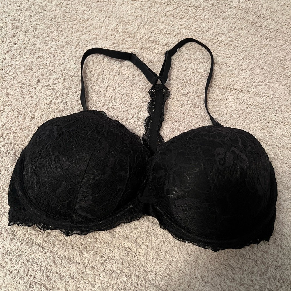 PINK Racerback Lace Push up bra
